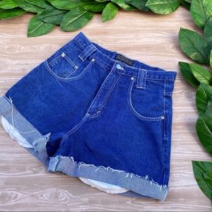 Karl Kani Jeans Vintage Denim High Rise Shorts 32